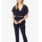 Phase Eight Women's Lace Wrap Top Sheer Sleeve Jumpsuit In Navy Size 4 US $345