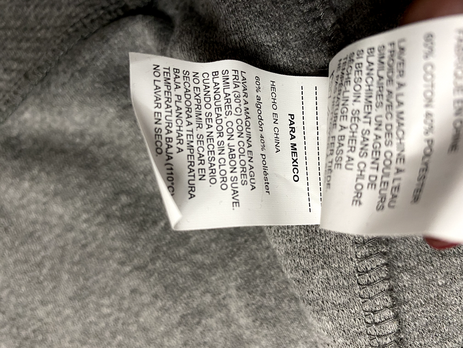Perry Ellis men Mesh  Rib-Knit zip cardigan in grey Size L