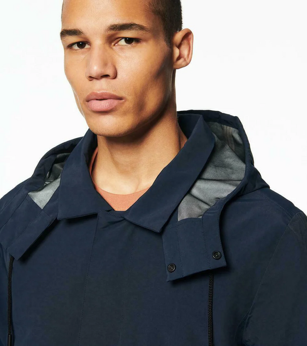 MARC NEW YORK Men's RAINCOAT Waterproof Jacket In Ink Size M $290