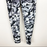Nicole Miller Women's Sport High Rise Leggings Urban Camouflage Grey Large $68