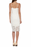 Robe midi fourreau en dentelle Lina Bardot pour femme Blanc Taille 8 M 189 $