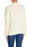 ONE A NEW 78 $ Pull en tricot torsadé à manches longues en ivoire PM Petite Medium