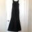 Alfred Sung Sleeveless Satin Gown Low Bow Backless Black D770 Size 2