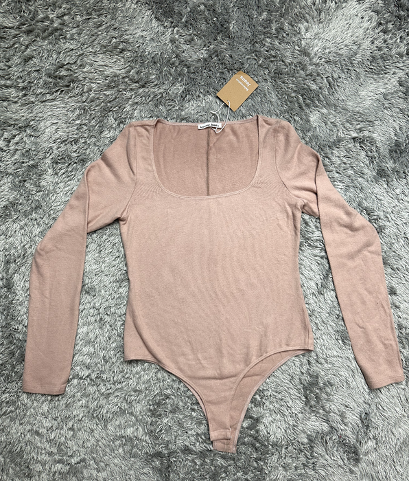 Reformation Katie Bodysuit In Serenade Size XL