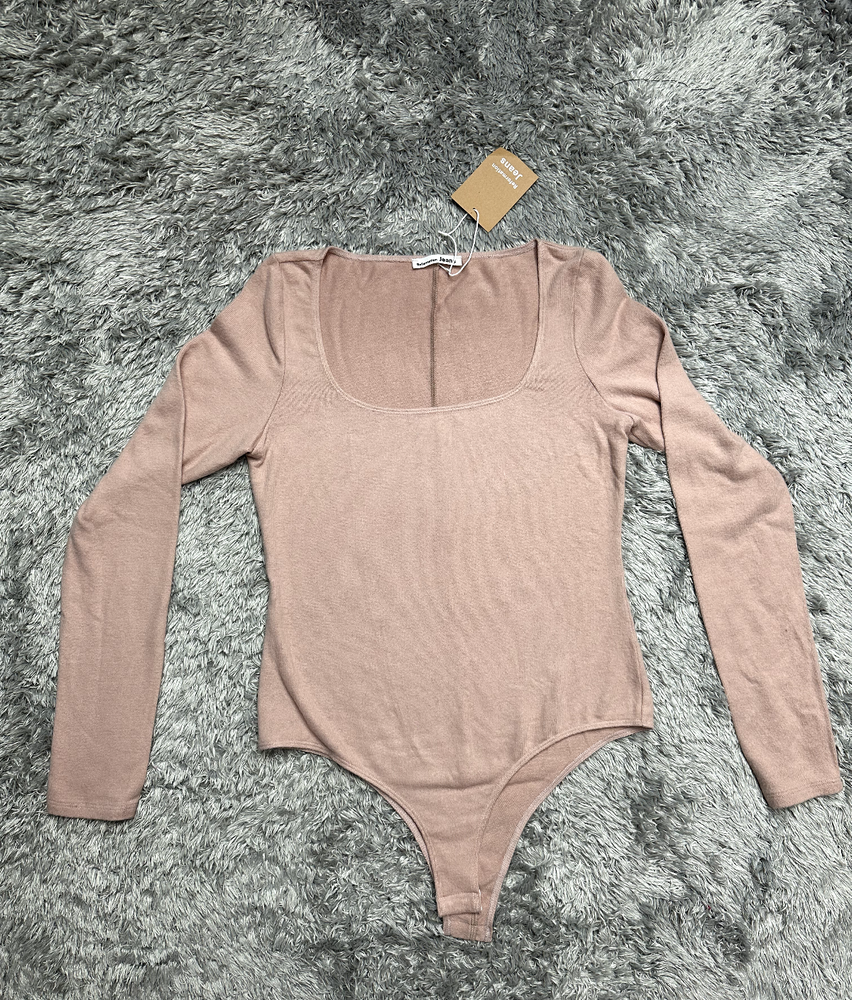 Reformation Katie Bodysuit In Serenade Size XL