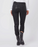 Paige Mayslie Jogger Pantalon en denim extensible en revêtement Black Fog Luxe Taille 27