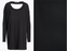 Rag and Bone Black Tunic Dress Women's Size Small  Long Sleeve Knit Cutout Back