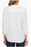 Vince Camuto Women's Rumple Fabric Blouse In New Ivory Size L