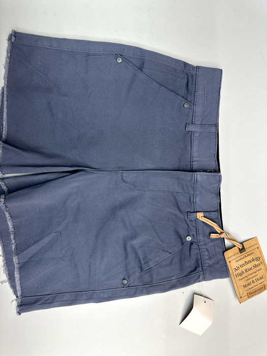 DEMOCRACY AB Technology High Rise Trouser Shorts In Flint size 4