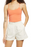 BP. Crop Knit Camisole In Coral Camelia Stretch Jersey Scoop Neck  plus size 1X