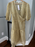 Topshop Robe midi portefeuille à manches bouffantes transparentes pour femmes Imprimé marguerite Jaune Taille 6 NWT