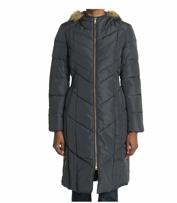 Cole Haan Down & Feather Puffer Jacket Size XXS fits as XS $280