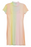Love, Fire Junior Rainbow Mesh Short Sleeve Minidress In Rainbow Colour Size S