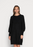 Selected Femme Lulu Long-Sleeve Knit Dress In Black Size M $165