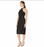 London Times Women's Dress Twist Halter Sheath Dress In Black Size 4 New
