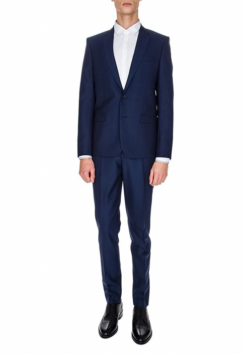The Kooples Men's Classic Wool Boat Suit Pants In Navy Blue Size 50 $275