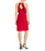 Lauren Ralph Lauren Robe en jersey spaghetti à volants dans le dos pour femme Rouge Taille 14 156 $