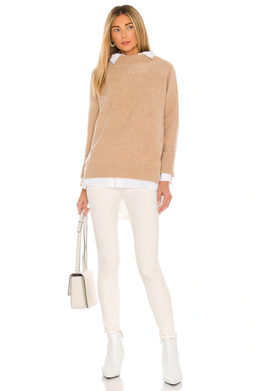 NWT $288 FRAME LE HIGH SKINNY OFF WHITE SATEEN JEANS SIZE 27