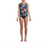 Penbrooke Bloom Town Crossover Hem Tummy Control Tankini One Piece Plus Size 20W