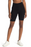 LNA Bike Shortssize M Black Ribbed Jersey Rayon Stretch High Rise 8" Inseam New