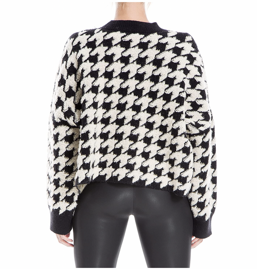 Max Studio Women' Sweater A709594 Black Beige Size S $108