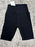 LNA Bike Shortssize M Black Ribbed Jersey Rayon Stretch High Rise 8" Inseam New