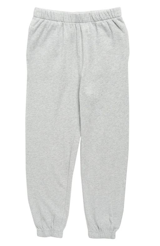 Melrose And Market Kids' Easy Going Sweatpants Grey Dark Heather Size M 8-10