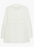 CLUB MONACO Safari Silk Long Sleeve Shirt  size XS in ivory