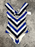Saha Swimwear Aurora One Piece In Marine Stripes Size S $156