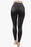 90 Degree By Reflex High Shine Eco Rib High Rise Leggings Black Size S