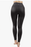 Legging taille haute 90 Degree By Reflex High Shine Eco Rib Noir Taille S
