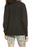 Bp. Women's The Time Is Now Graphic Long Sleeve Tee, Size Small - Black