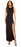 Susana Monacol low back tank slit dress with attached bodysuit in Black size XS