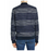 Scotch & Soda Men's Knit Bomber Jacket Full Zip 148697 Navy White Size L $319