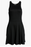 BP. Sleeveless Rib Minidress In Black Size M