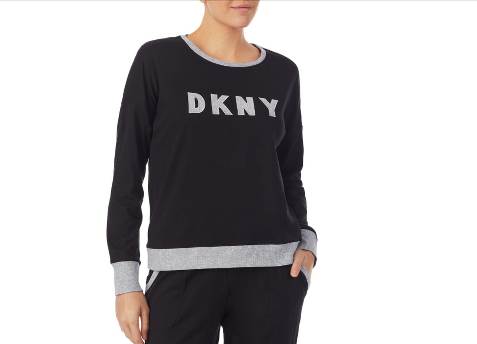 DKNY Logo Pajamas Long sleeve Top DKNY ( top only ) plus size 3X