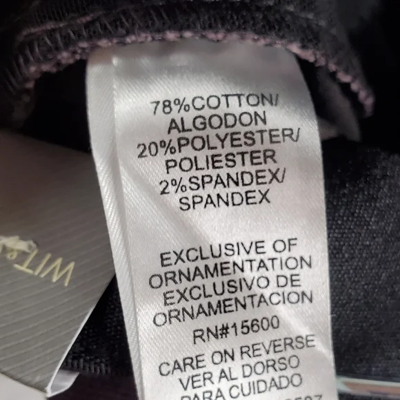 Wit & Wisdom AB-Solution Plaid High Waist Ankle Skinny Pants In Cabernet Size 6