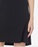 Bobeau Cotton T-Shirt Short Dress In Black Size XS