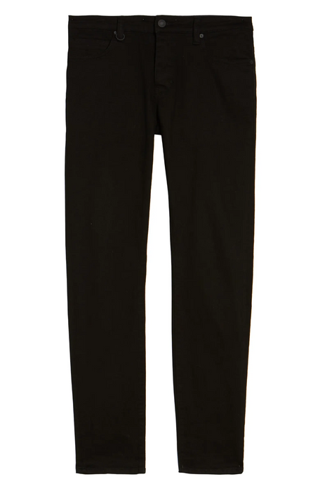 Neuw Men's Iggy Skinny Fit Tapered Jeans Black Denim Size 32x32 NWT