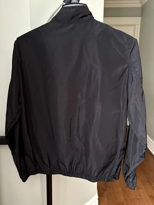 JB Workshop Los Angeles Men's Zip Up Windbreakerlight  Jacket Black Size L $89