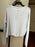 Line Cashmere Women's Cashmere Light V Neck Sweater In Blue Wash Size M $299