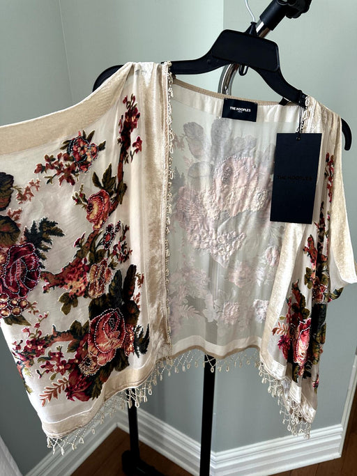 The Kooples Women's Vintage Burn Out Kimono  size OS $410