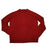 Karen Scott Women's Luxsoft Zip-Back Mock-Neck Sweater Red Size L