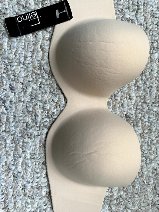 FELINA 'Hint of Skin 6202' Underwire Strapless Bra size 34B