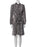 Rebecca Taylor Women's Snake Print Silk Dress, Washed Black, Size 8 (NWT $450)