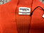 Essentiel Antwerp Chester Mohair & Wool Blend V Neck Sweater Orange Size M $360