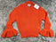 Essentiel Antwerp Chester Mohair & Wool Blend V Neck Sweater Orange Size M $360
