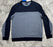 Vince Camuto Colorblock Crew Neck Fit Pima Cotton Sweater Pullover Mens L $85