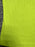 Good Luck Gem Women's Ribbed Square Neck Tee Shirt In Neon Yellow Size M