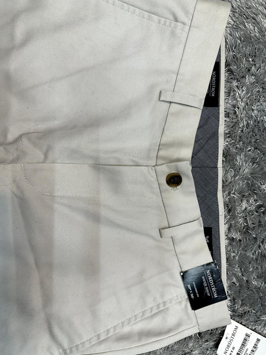 Nordstrom SmartCare Dress Pants Mens 30 2 Wrinkle-Free Khaki Formal Business